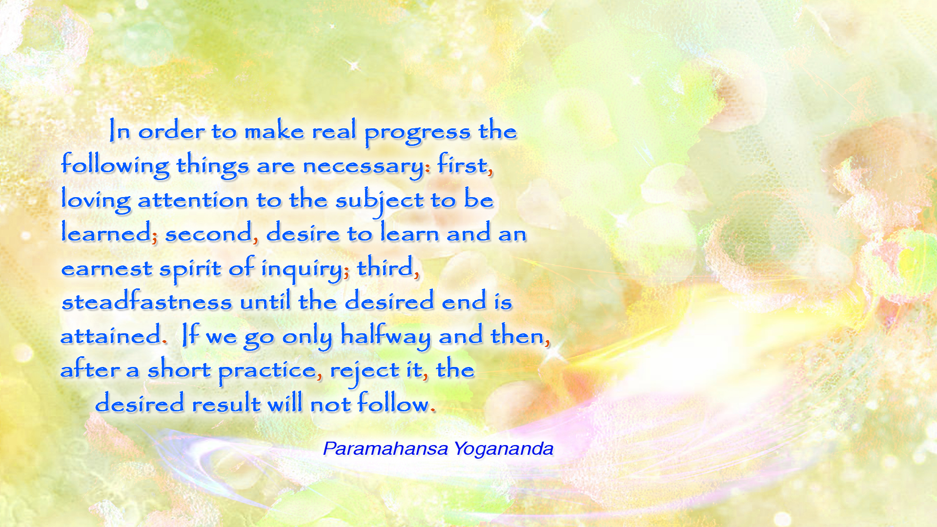 Yogananda progress wallpaper